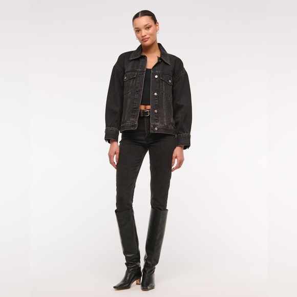 Abercrombie & Fitch Denim - Abercrombie & Fitch The Skinny High Rise Classic Black Women's Jeans Size 28/6